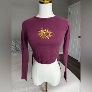 Urban Outfitters | Long Sleeve Crop Top